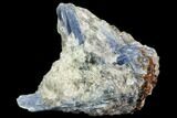 Vibrant Blue Kyanite In Quartz - Brazil #80401-1